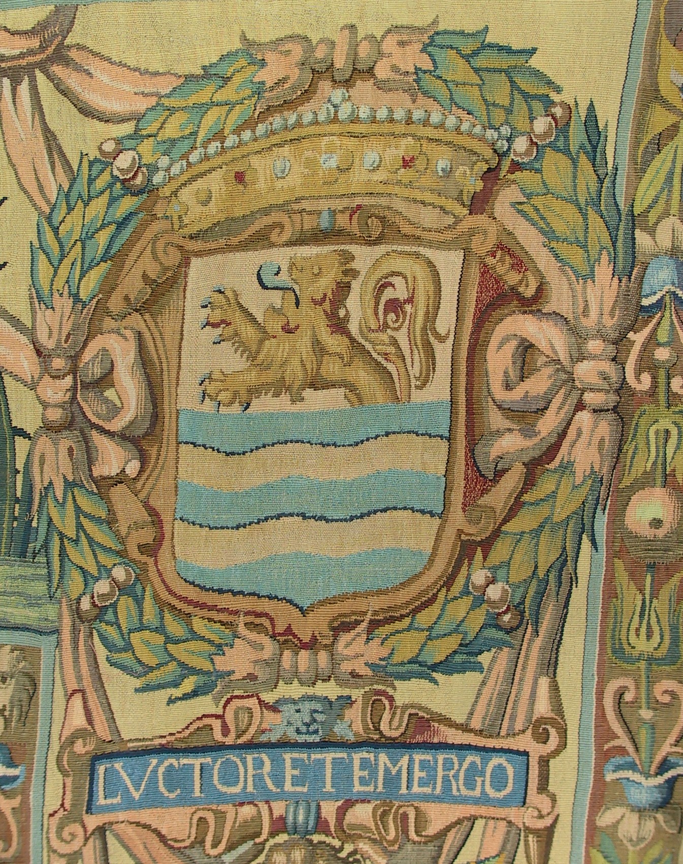 Zeeuws wapen in rechter bovenhoek