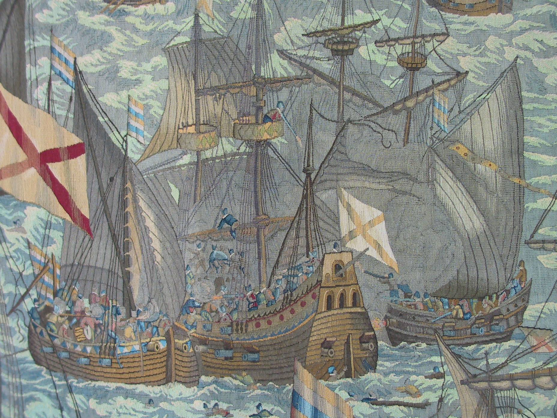 Entering Spaans schip door twee Zeeuwse boten