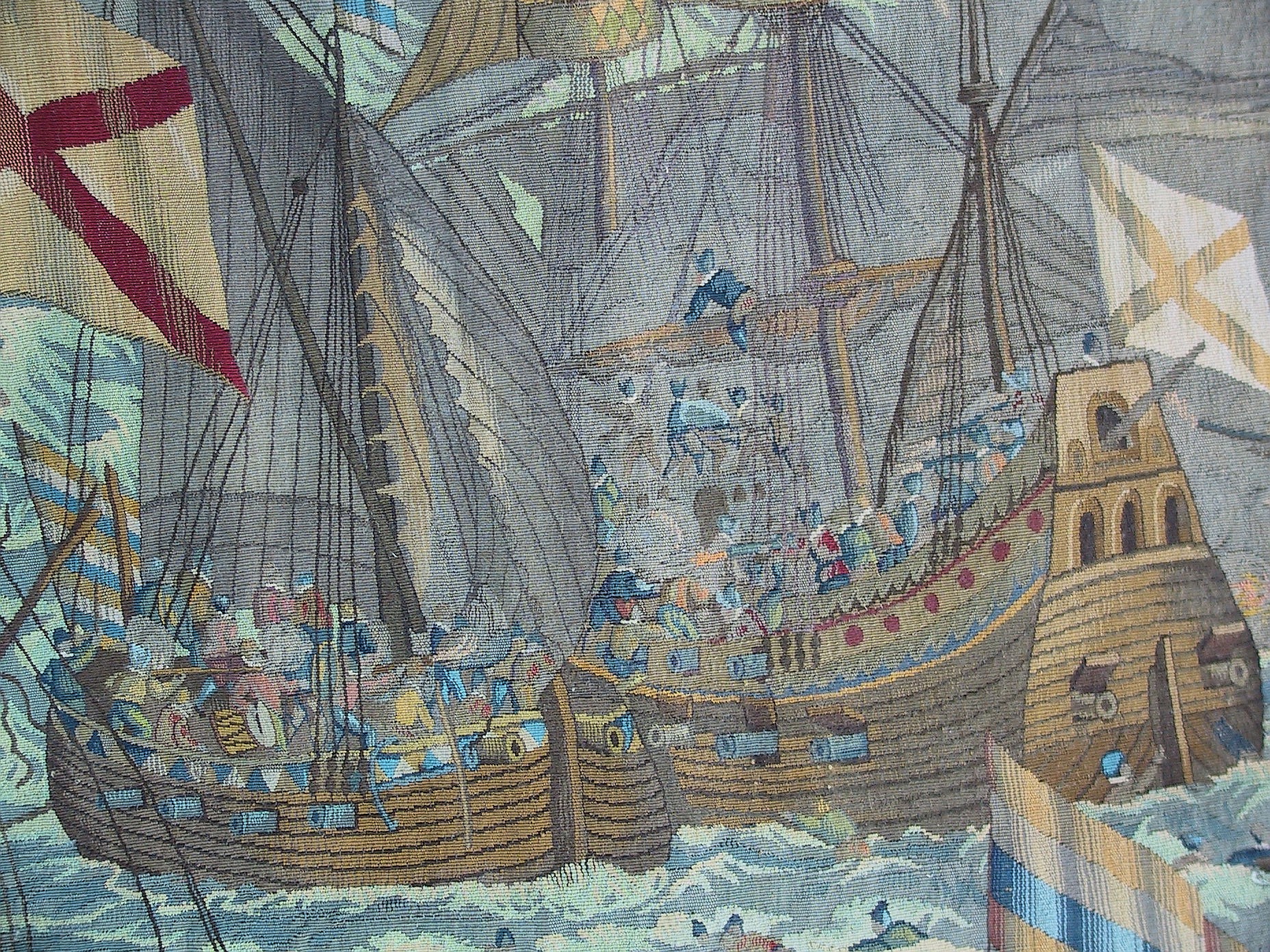 Geuzen enteren Spaans schip