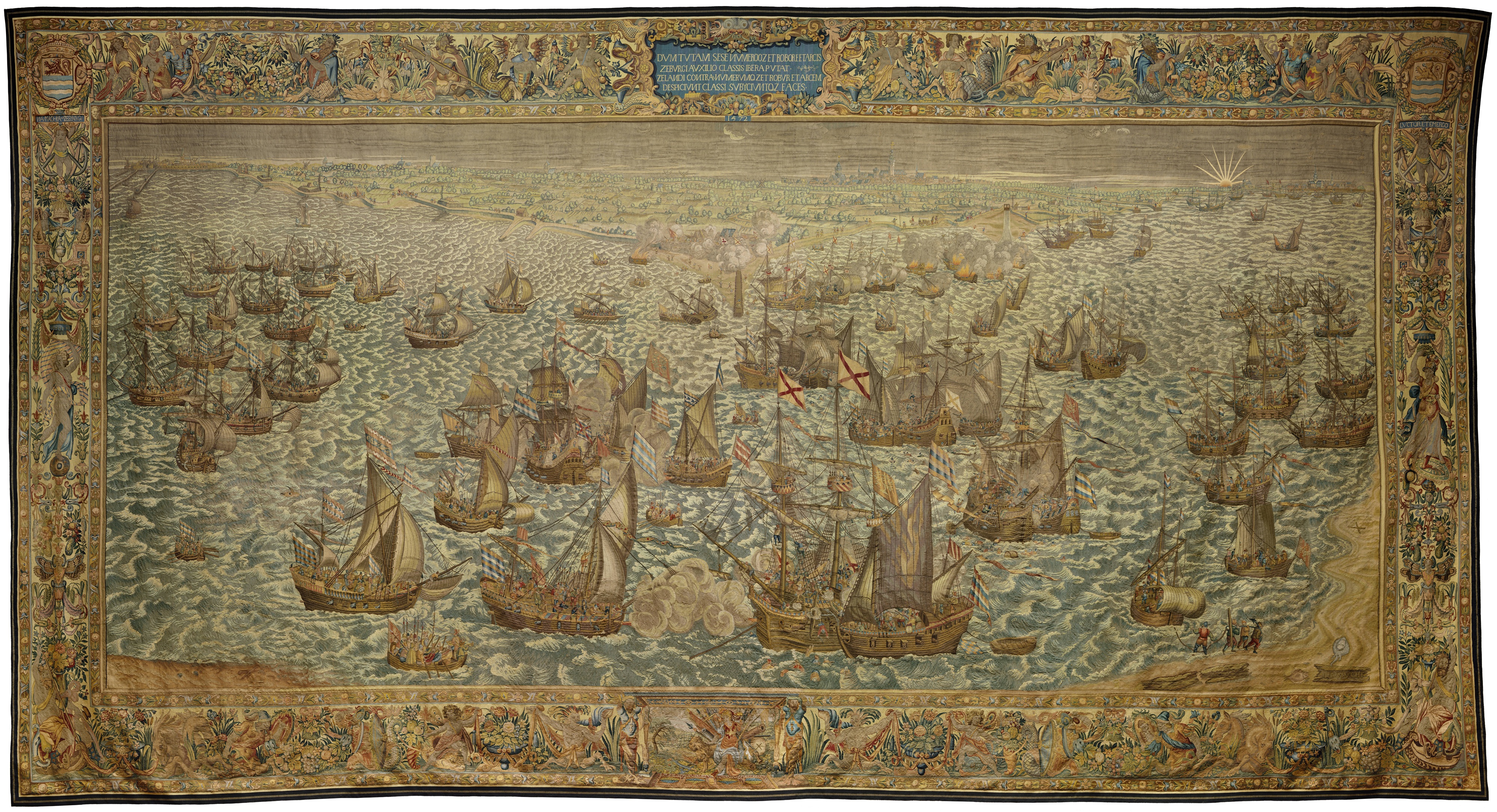 Wandtapijt Slag bij Rammekens (1596-1598)